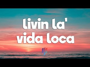 Ricky Martin - Livin' La Vida Loca (Letra / Lyrics)