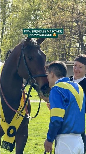 Kto chce tak spędzić dzień? Wpadajcie 3.05 na Tor Służewiec! 😍 #horse #horseracing #racing
