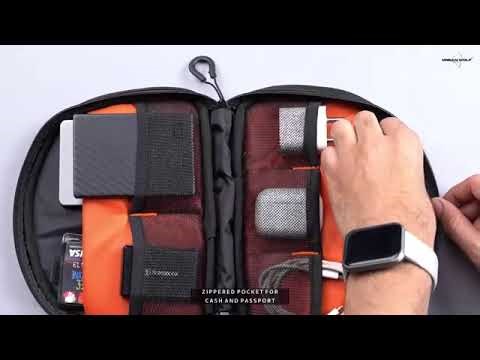 Organize and Protect: Inside the Urban Wolf Waterproof Tech Pouch.