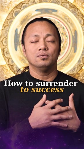 How to surrender to success👇 If you're feeling stuck, like you're hitting a solid wall despite all your efforts, it's time to surrender. Surrendering isn't weakness—it's a powerful act of releasing control and handing it over to a higher power. Place your hand over your heart and affirm: 'I let go of the need to solve this problem on my own. I surrender it to my higher power to resolve for me. I am open and ready for the next chapter in my life.' Sometimes, the most courageous thing we can do i