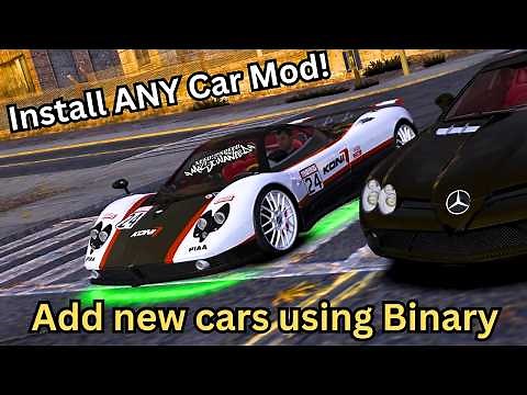 How to Install ANY Car Mod in NFS Most Wanted 2005 Using Binary (Ultra Realistic Mods in 2025!)