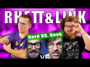 Epic Rap Battle: Nerd vs. Geek | Rhett & Link | TWO NERDY DUDES REACT
