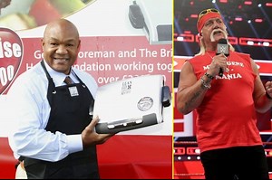 g-real mistake The story of WWE legend Hulk Hogan’s £161m mistake with the George Foreman Grill that increased net worth of heavyweight boxing legend that saw him once take home $8m in a month