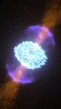 Two neutron stars colliding!!😲