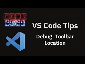 VS Code tips — Changing the position of the debug toolbar