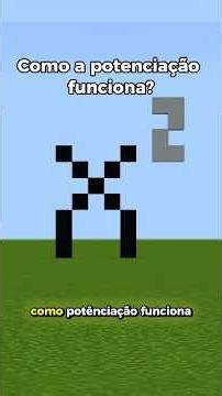 How does exponentiation work?#minecraft #math