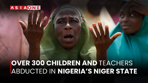 Over 300 Children & Teachers Abd-ucted In Nigeria's Niger State | Asia One News #AsiaOne #asiaonenews #Englishnews #Children #Teachers #Nigeria #Niger #State | Asia One News | Facebook