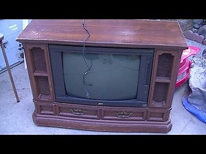 Zenith Floor Console Television from 1997