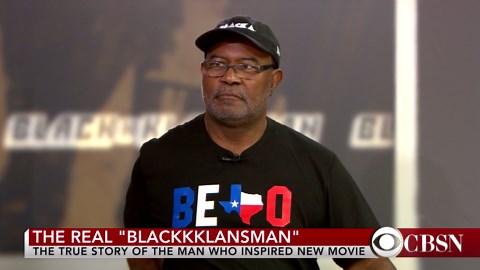 The man who inspired "BlacKkKlansman"