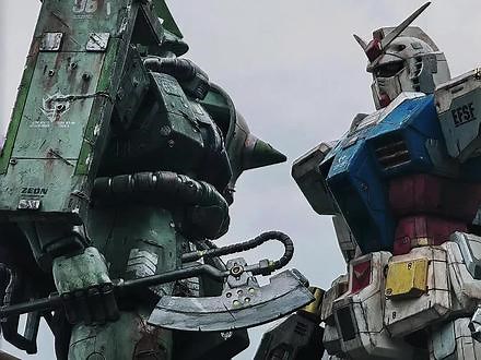 少年，去选择那台属于你的机体吧！#mega元祖 #mega扎古 #高达巨物感 #看看你们的高达#影石Flow2PRO