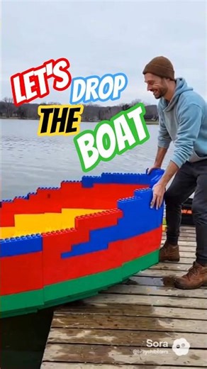 LEGO Boat Test… Failed 😭
