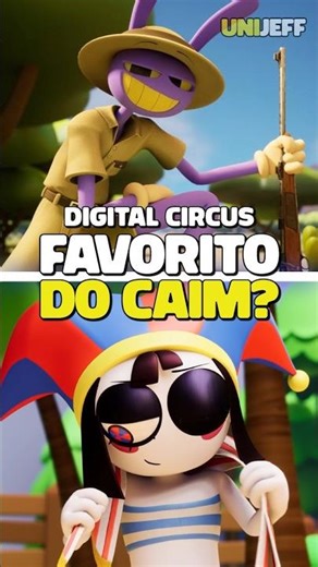 Quem é o favorito do Caim em Digital Circus? #digitalcircus