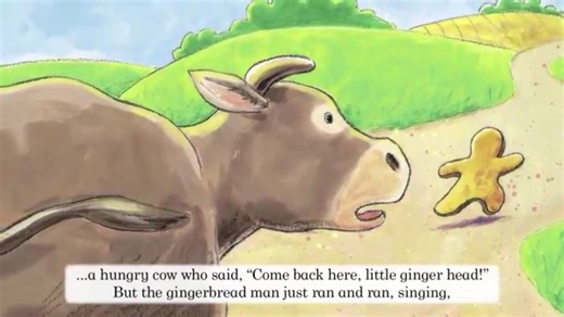 【英文字幕】《姜饼人 The Gingerbread Man》儿童英语故事