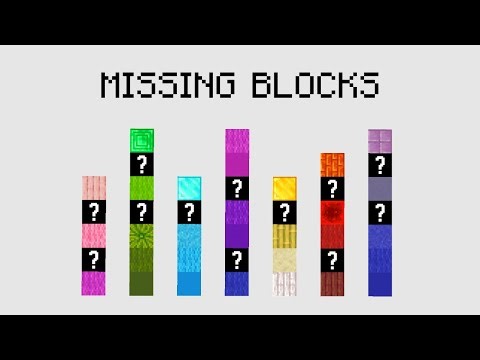 I Built With Minecraft's Missing Blocks