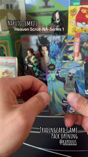 Naruto Tradingcard Game Pack Opening! #anime #naruto #tradingcards #collectables