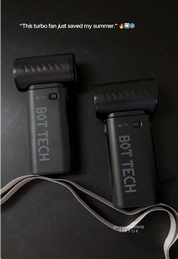 Chill all summer by beating the heat with this Turbo Fan! BOT TECH Handheld Turbo Fan #bottech #turbofan #handheldfan #minifan #portablefan