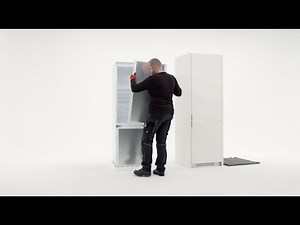 How to install your Electrolux fridge / freezer no frost internal control sliding door