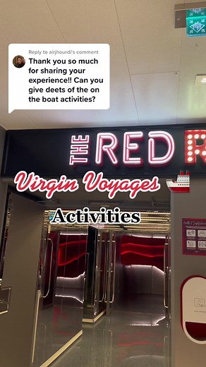 Replying to @airjhourdi VIRGIN VOYAGES ACTIVITIES!!! 🚢#virginvoyages #virginvoyagescruise #virginvoyagesscarletlady #scarletlady #cruise #cruisetok #cruisertiktok #cruiseship #virginvoyages2022