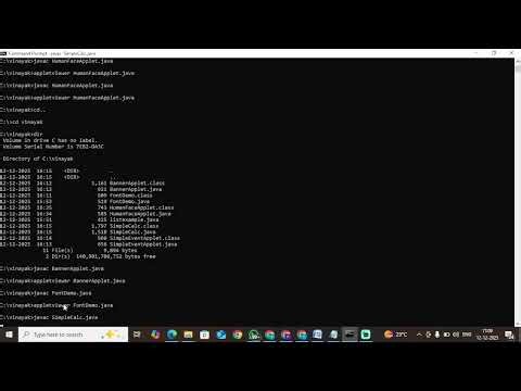 "Applet Calculator" BCA LAB Step by Step Execution
