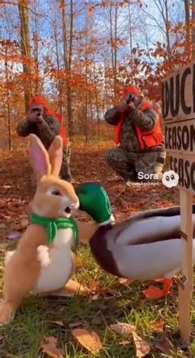 Duck vs rabbit in huge debate looney tunes #looneytunes #viral #funny #comedy #cartoon