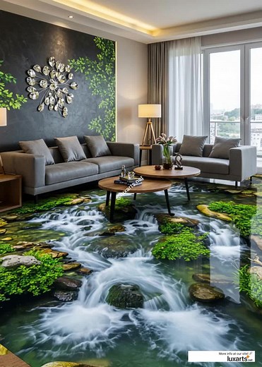 Active Scene Floor: Vibrant Flooring Design for Any Space