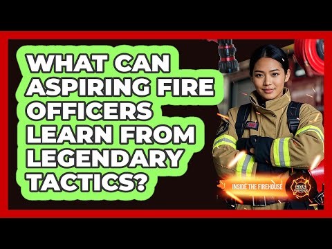 What Can Aspiring Fire Officers Learn From Legendary Tactics? - Inside the Firehouse