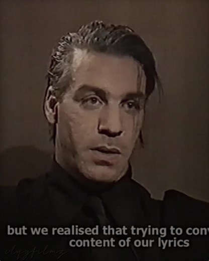 Till Lindemann Interview in English