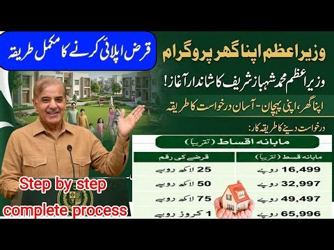 PM apna gher program 2026 || how to apply || step by step application form filling || online process