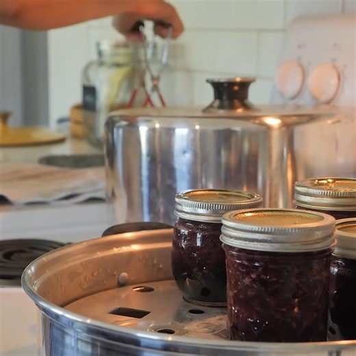 23K views · 565 reactions | Quick & EASY Homemade Cherry Summer Jam Recipe (Low-Sugar and Delicious!)  | Pioneering Today - Melissa K. Norris | Facebook