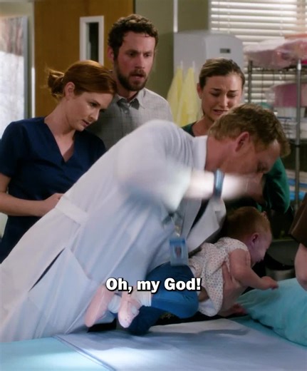Choking Baby Rescue Scene from Grey's Anatomy