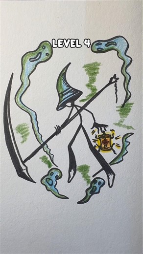 How to Draw Stickman in different Level #drawing #stickman #quickdraw #howtodraw #tutorial #art