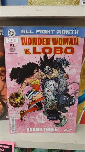 DC KO Wonder Woman vs. Lobo 1. DC Covers.