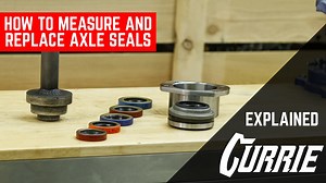 On todays episode of Explained, we go over Axle Seals and how you go about measuring and replacing them in the case of a leaking axle. To purchase Axle Seals, click here. https://www.currieenterprises.com/axle-seals #CurrieExplained #AxleSeals #9Inch | Currie Enterprises