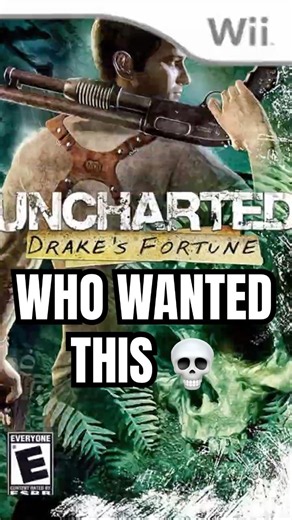 UNCHARTED 1 FORGOTTEN FEATURE 💀 #gaming #gamingshorts #playstation #uncharted #nathandrake #ps5