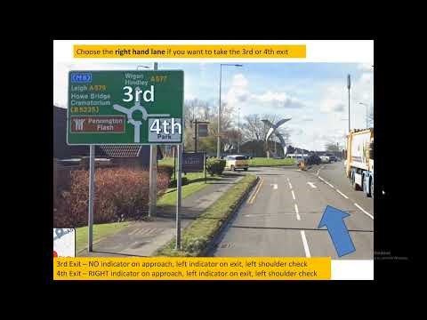 Talbot Roundabout in Atherton Pass 1st Time Your A1, A2 And DAS Module 2 With This Talk Through