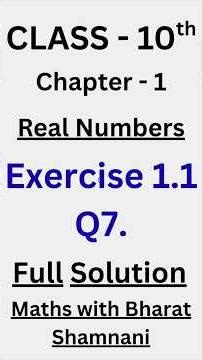 Class 10 Maths Ch 1 | Ex 1.1 Q7 – Circular Path Problem (LCM Concept) 🔢 #class10maths #ncertmaths