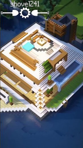 Building a Modern Minecraft House (with Interior)
