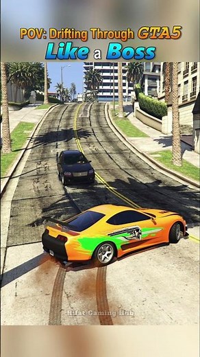 POV: Drifting Through GTA5 Like a Boss💀| GTA5 Drifting EP:108 #gta5 #fivem #gta5drift #tokyodrift