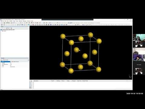 Introducción a Materials Studio: Introducción a la interfaz de Materials Studio (Sesión 1)