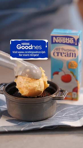 Indulgent Lava Cake Recipe with Nestlé All Purpose Cream
