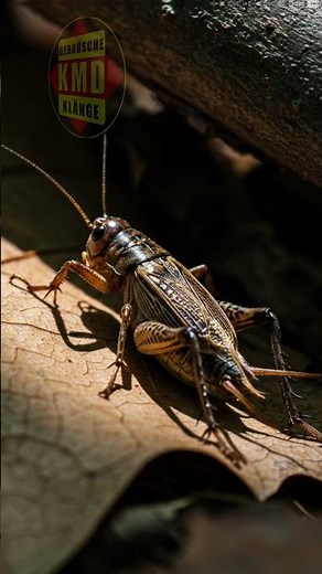 Geräusch der Grille – Echte Geräusche der Nacht – TIERGERÄUSCHE 🦗