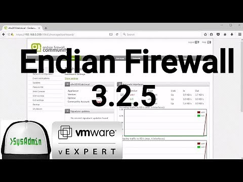 How to Install and Configure Endian Firewall 3.2.5 + Review on VMware Workstation [2018]