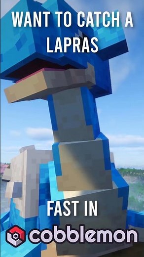 How to Find Lapras FAST in Cobblemon! #cobblemon #minecraft #pokemon