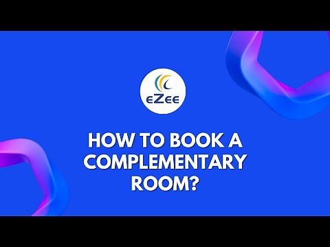 How to Book a Complementary Room Using eZee Absolute Hotel Software?