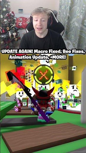 UPDATE AGAIN! Macro FIXED, Bees FIXED, Loading Animation Update, MORE! (Bee Swarm Simulator)