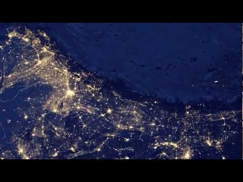 Watch the Planet Earth at Night - New NASA Footage from Space - [HD]