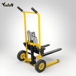 [Hot Item] New Design Foldable Hydraulic Mini Stacker for Retail Warehouses