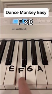 Dance Monkey Tutorial Easy #piano #pianotutorial #easy