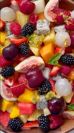 A Summer Fruit Salad