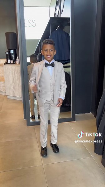 Ternos Slim Fit Infantis - Social Express